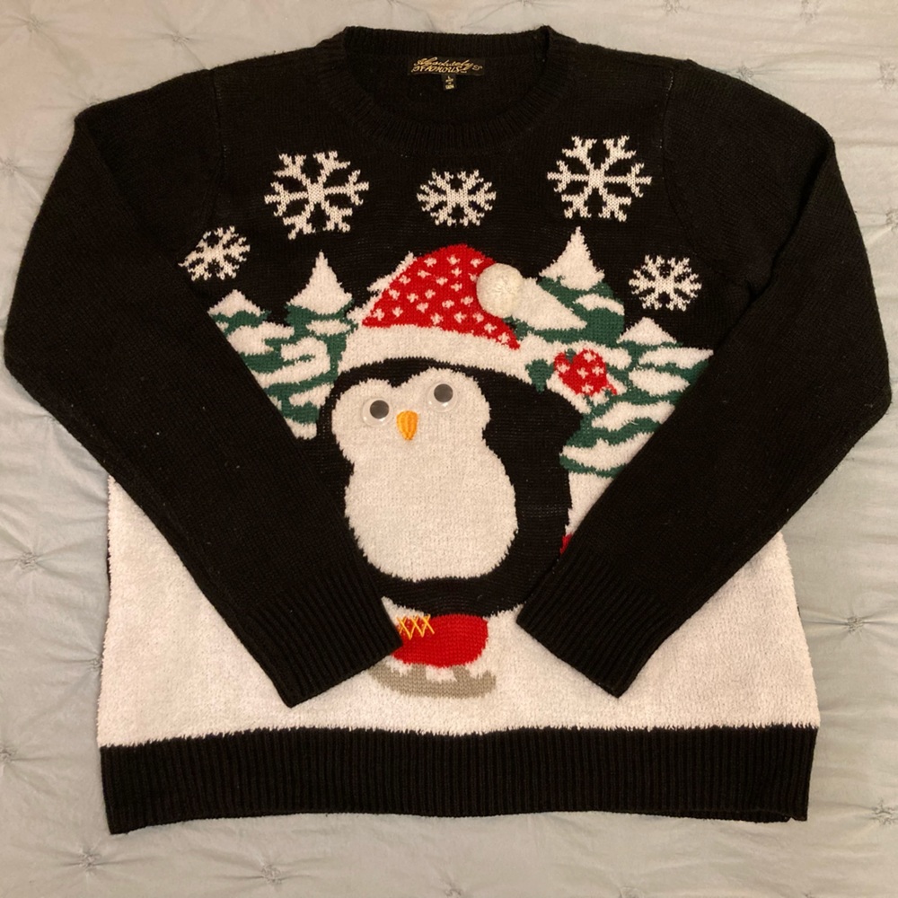 Large womens holiday sweater